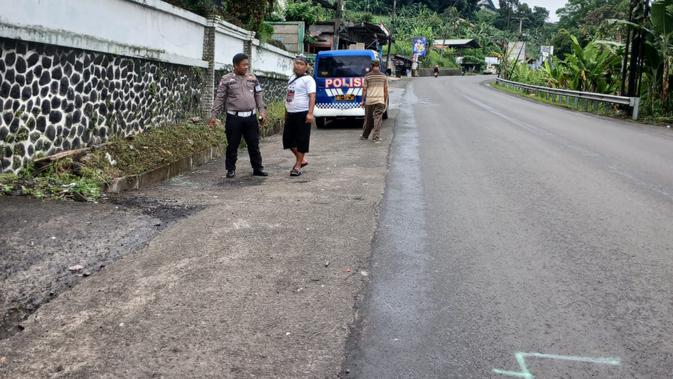 Nyawa Pelajar SMA Melayang di Bogor-Sukabumi Akibat Tabrakan Motor dan Truk Boks