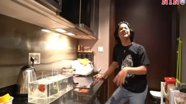 Nino Kuya goreng ikan Cupang Uya Kuya