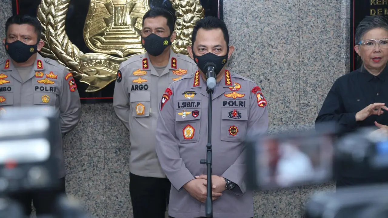 Kapolri Jenderal Listyo Sigit Prabowo