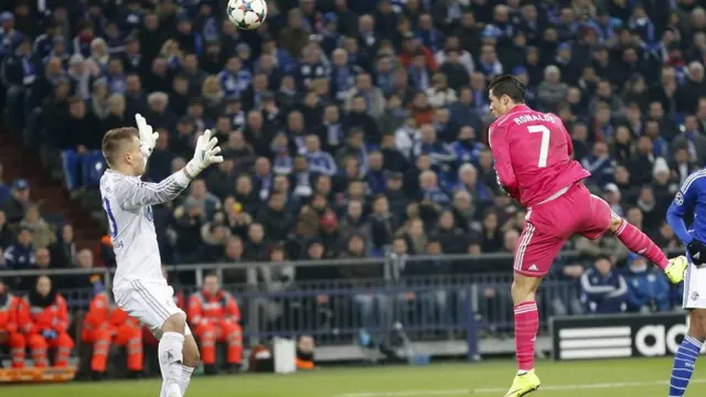 Hasil Pertandingan Liga Champions antara Schalke melawan Real Madrid.