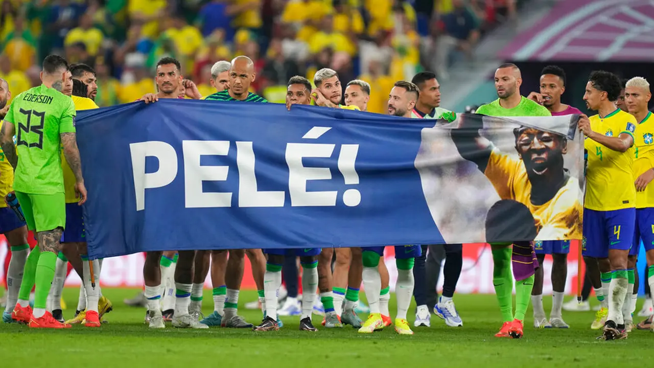 Neymar Cs Bentangkan Spanduk Pele Usai Depak Korea Selatan dari Piala Dunia 2022