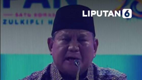 Prabowo Ingin Pendidikan SD hingga Universitas Gratis