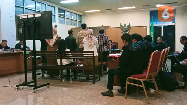3 PPTK Bersaksi di Sidang Suap 4 Oknum Pegawai BPK (Liputan6.com/Eka Hakim)