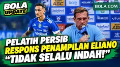 Pelatih Persib Igor Tolic Blak-blakan Soal Penampilan Eliano Reijnders Vs Persik: Tak Selalu Indah
