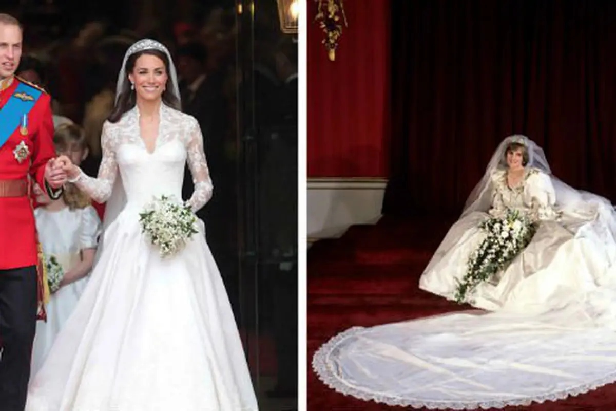Royal Wedding dresses/www.royal.uk