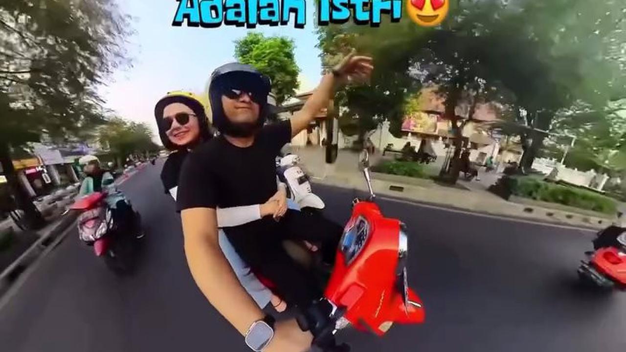 Momen Hengky Kurniawan Motoran Boncengan Bareng Sonya Fatmala, Akui Kini di Fase Teman Satu-satunya Adalah Istri