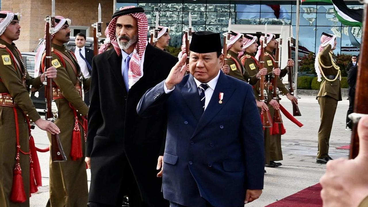 Prabowo Bahas Gaza dengan Raja Yordania: Kita Mendesak Gencatan Senjata di Palestina