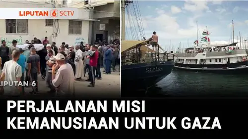 VIDEO: 5 Kapal Bernama Pahlawan Indonesia akan Berlayar Membawa Misi Kemanusiaan untuk Gaza