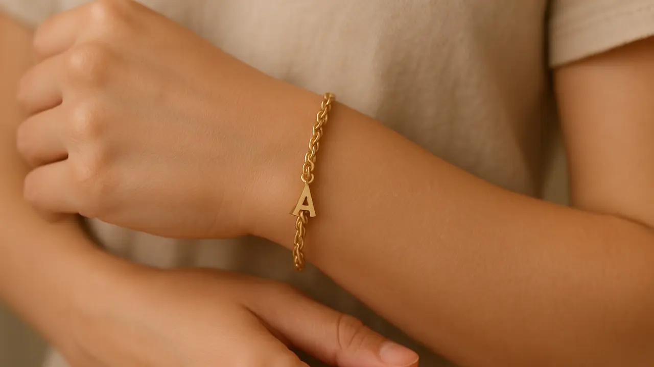 Model Gelang Rantai Twist