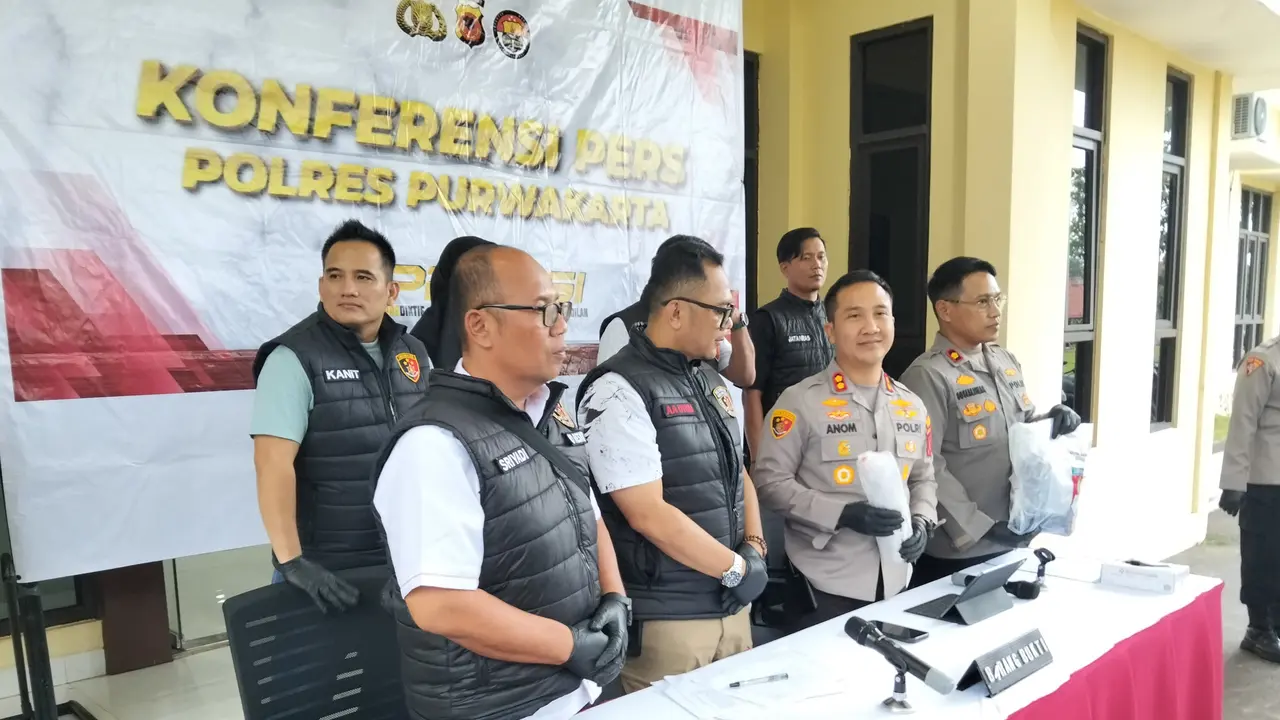 Tim Resmob Satreskrim Polres Purwakarta berhasil menangkap terduga pelaku utama penganiayaan (Istimewa)