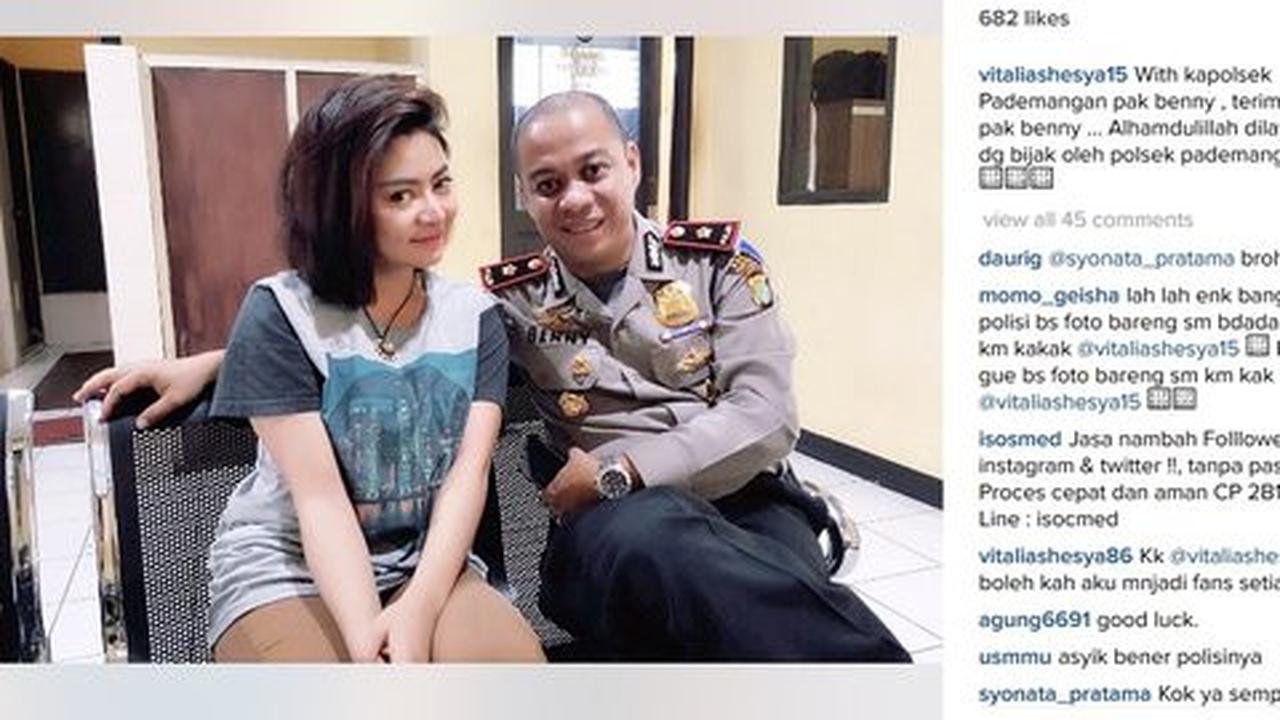 Foto bareng Vitalia Sesha, Kompol Benny diperiksa Propam