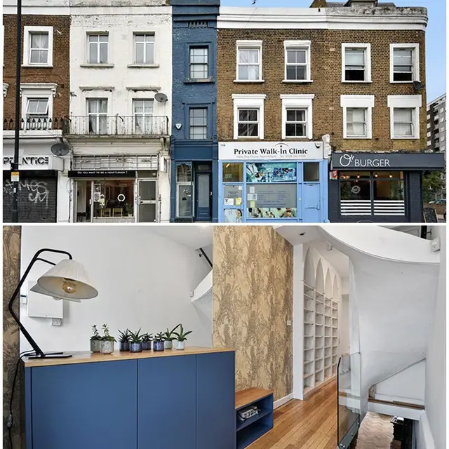 6 Potret Rumah Tertipis di London, Hanya Memiliki Lebar 1,8 Meter