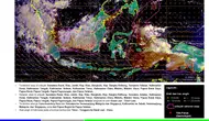Kepungan Asap Kebakaran Hutan ke Sejumlah Negara Dilihat dari Citra Satelit BMKG