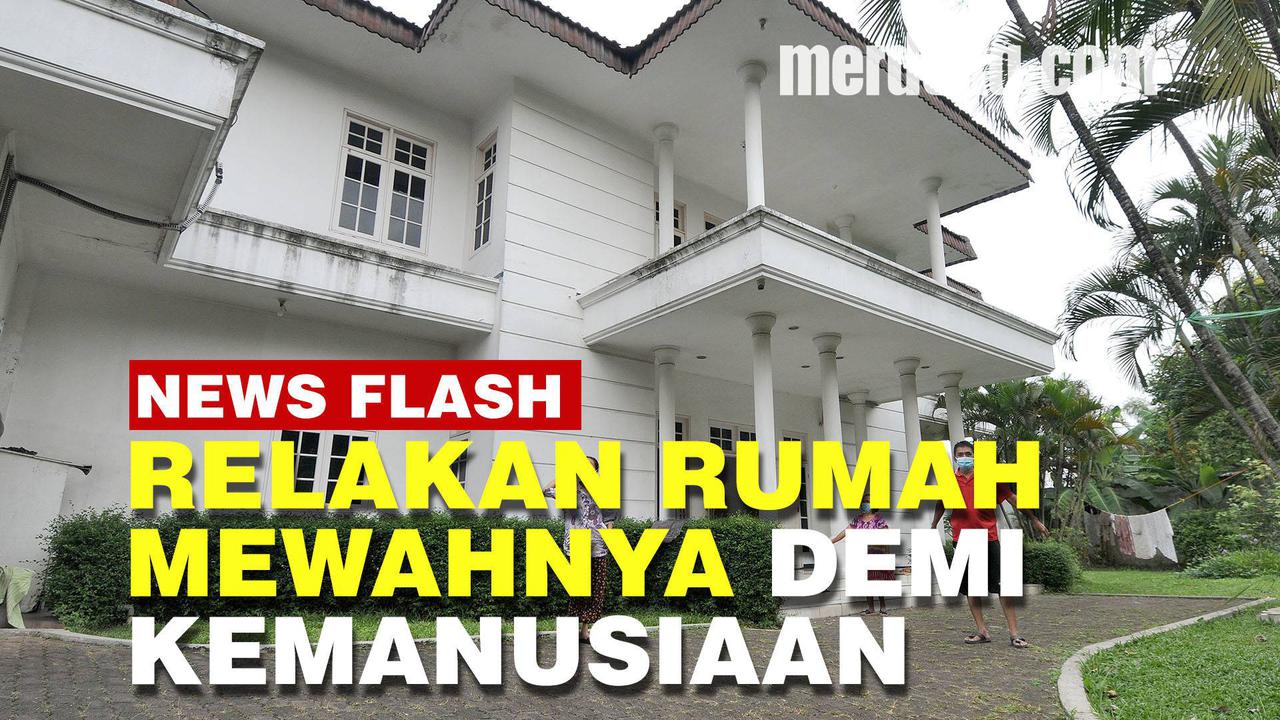 VIDEO: Rumah Mewah 'Crazy Rich Cilandak' Disulap Jadi Tempat Isolasi Mandiri Covid-19