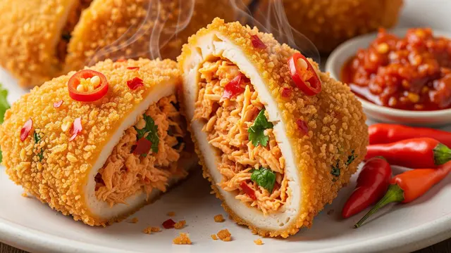 Risol Ayam Suwir Pedas