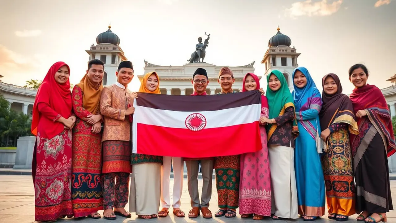 contoh persatuan indonesia