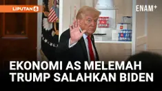DONALD TRUMP MENGUMUMKAN INVESTASI DI AMERIKA, MENYALAHKAN BIDEN ATAS LAPORAN EKONOMI YANG LEMAH