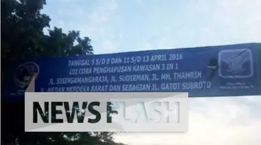 Dinas Perhubungan DKI Jakarta dan Polda Metro Jaya sepakat akan memperpanjang uji coba penghapusan 3 in 1 satu bulan ke depan. Ini berdasarkan rapat evaluasi penghapusan 3 in 1 yang digelar kedua pihak dengan mempertimbangan berbagai data yang ada. 