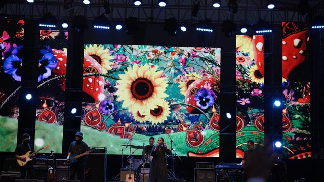 Dere saat tampil di Balkonjazz Festival 2022