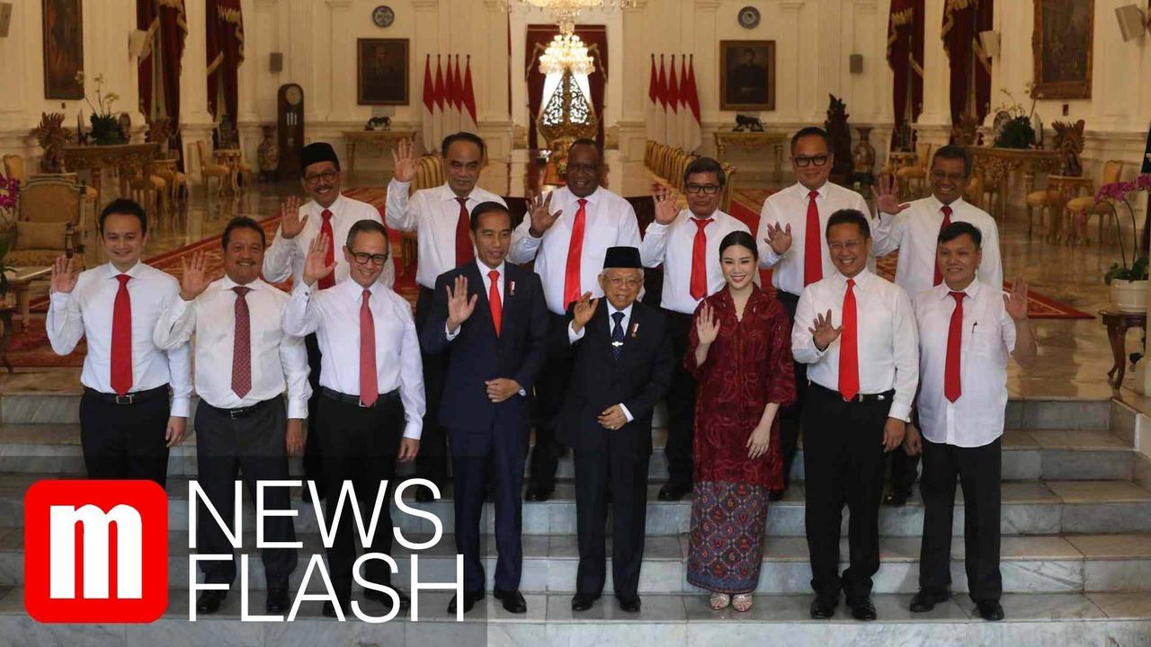 VIDEO: Presiden Jokowi Resmi Perkenalkan 12 Nama Wakil Menteri
