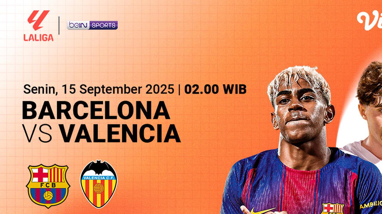 Siaran Langsung  LaLiga Barcelona vs Valencia: Eksklusif di Vidio