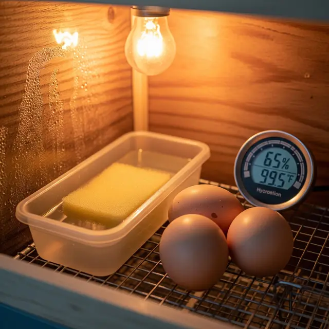 Menetaskan Telur Ayam Menggunakan Lampu Bohlam (Gemini AI)