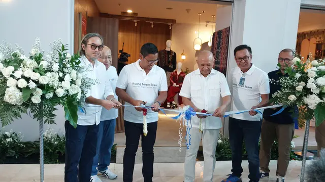 Menteri Koperasi dan UKM Teten Masduki dalam peluncuran BRI Growpreneur di Smesco Indonesia, Kamis (15/9/2022).
