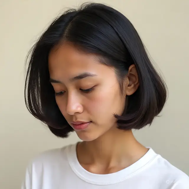 Rambut Pendek Tanpa Catok