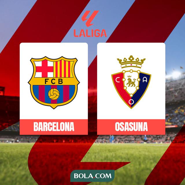 Liga Spanyol - Barcelona Vs Osasuna