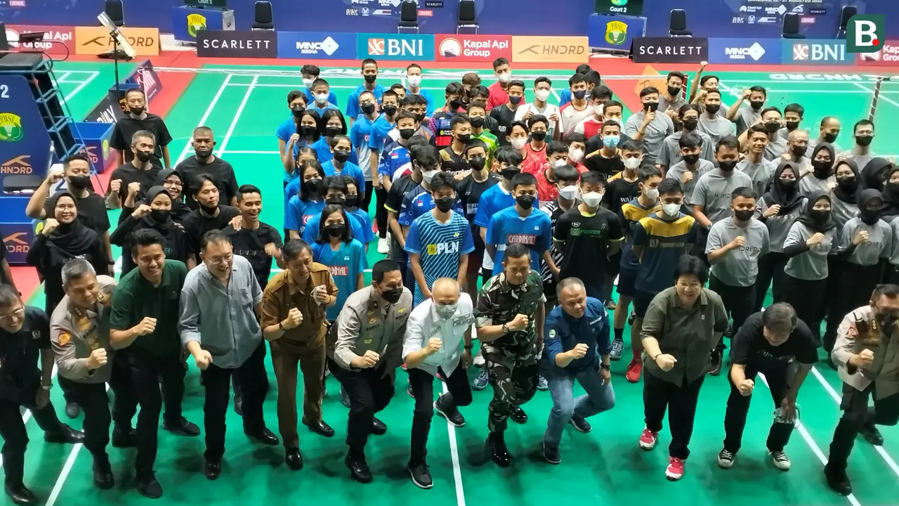 Kejuaraan Bulutangkis Sirnas 1 2022 di Bandung