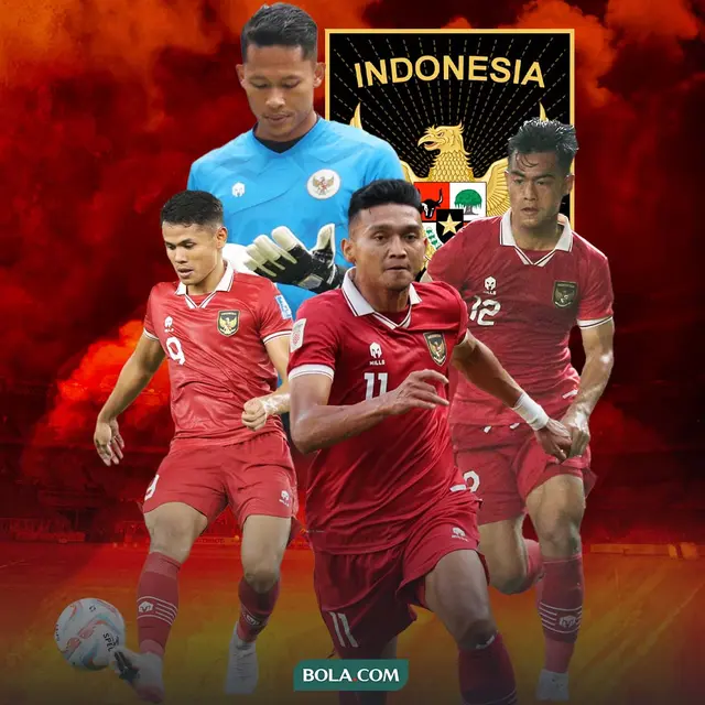 Timnas Indonesia - Dimas Drajad, Syahrul Trisna, Dendy Sulistyawan, Pratama Arhan
