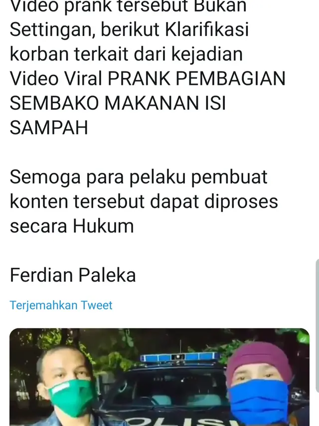 Unggahan akun Kabar Jabar. (Foto: Twitter @twitkabarjabar)