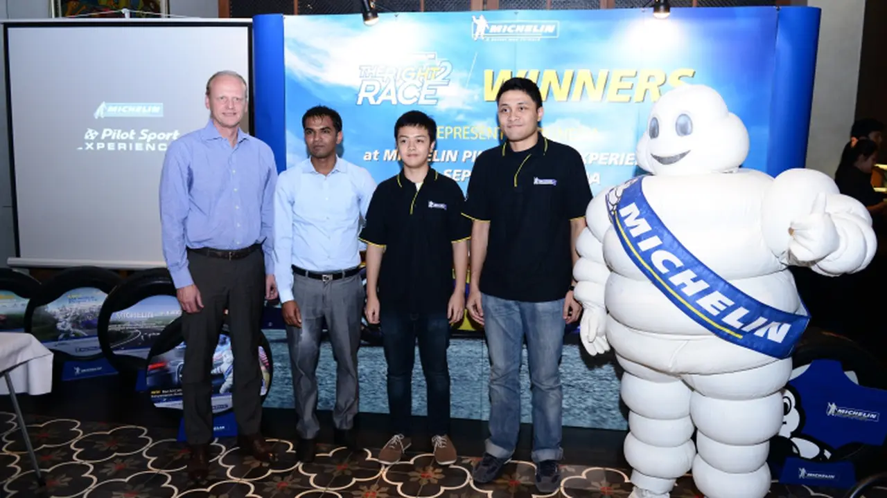 Juara MICHELIN The Right 2 Race Indonesia Terbang Ke Malaysia