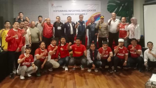Kegiatan Komunikasi, Informasi, dan Edukasi (KIE) untuk suporter sepak bola