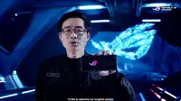 Co-CEO Asus, S.Y. Hsu, saat mengumumkan kehadiran ROG Phone 5. (Doc: Asus)