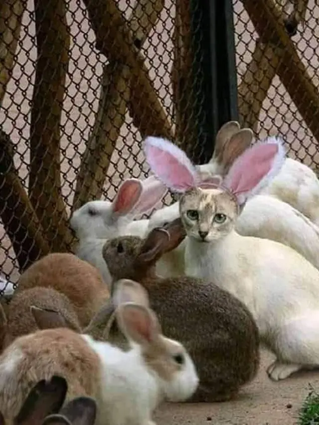 9 Potret Kucing Krisis Identitas Ini Bikin Geleng Kepala
