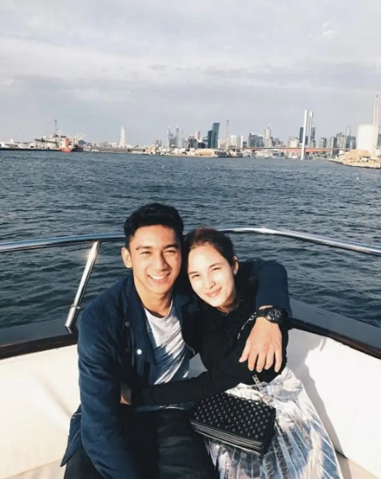 Chelsea Islan dan Daffa Wardhana. (Instagram)