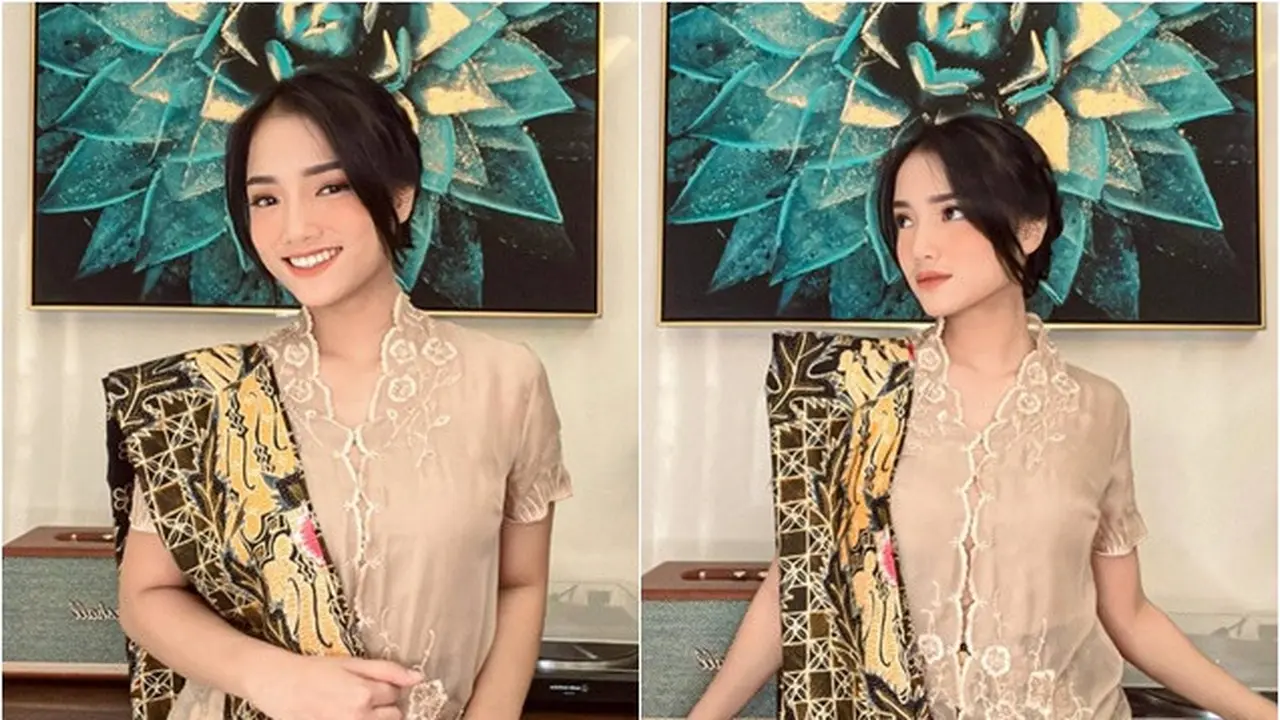 6 Potret Fuji di Acara Tedak Siten Baby Ameena, Bak Putri Keraton
