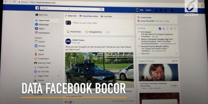 VIDEO: Data Bocor, Facebook Sewa Tim Digital Forensik