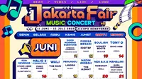 Jakarta Fair Kemayoran 2026 Dimeriahkan Ratusan Musisi, Rizky Febian Hingga Slank