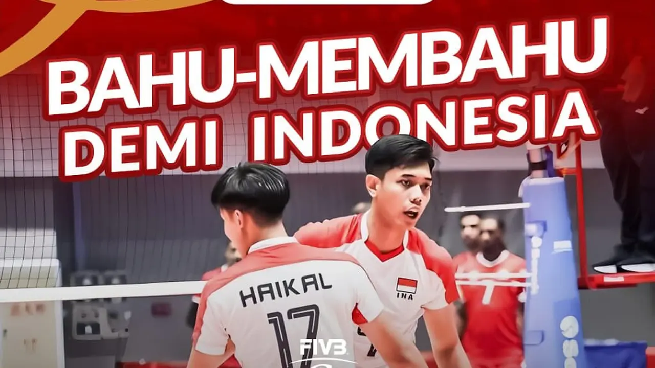Timnas Voli Indonesia -  Kejuaraan Dunia Voli Putra U-21 2025 - Bola Voli