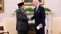 Presiden RI Prabowo Subianto bertemu Presiden AS Joe Biden di Gedung Putih, Washington DC, Amerika Serikat. (Foto: Sekretariat Presiden)