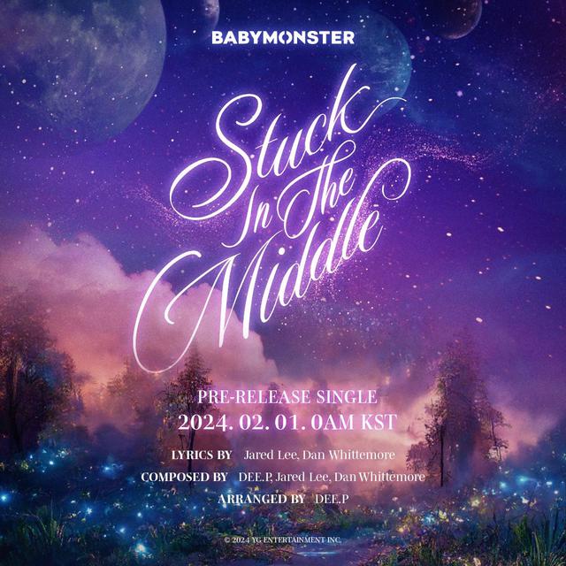 Teaser lagu Babymonster, Stuck in the Middle. (YG Entertainment via Soompi)