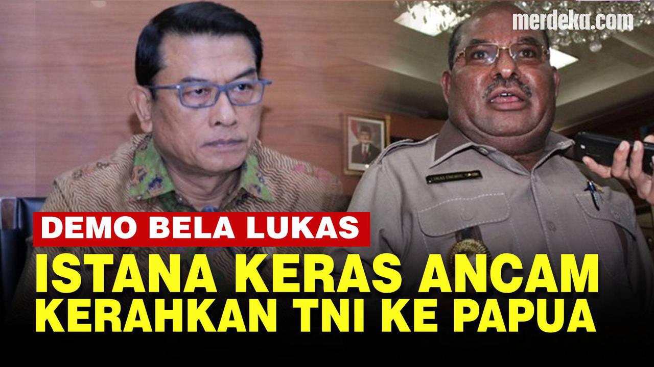 VIDEO: Moeldoko Ancam Kerahkan TNI ke Papua Hadapi Demo Bela Lukas Enembe