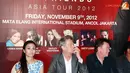 Konfrensi pers Konser David Foster and Friends Asia Tour 2012. (Foto: Arfianto)
