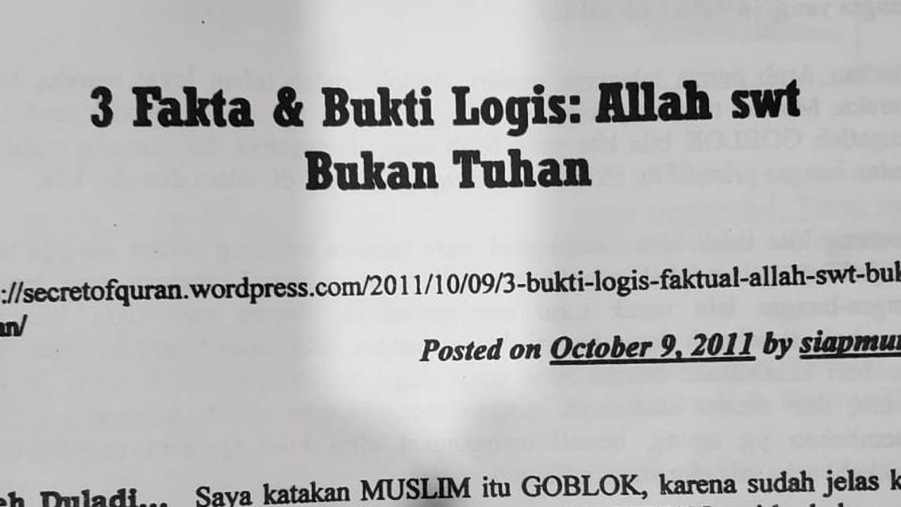 Kesaksian Pegawai Rumah Makan yang Temukan Selebaran Bernarasi Sesat di Tebet