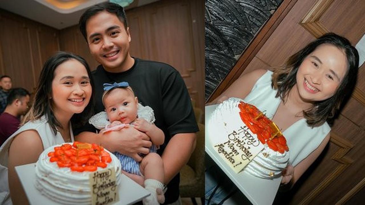 Potret Ultah Gritte Agatha ke-29, Bahagia Rayakan Bareng Suami dan Anak