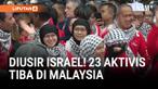 Sebanyak 23 aktivis asal Malaysia yang tergabung dalam misi kemanusiaan Global Sumud Flotilla menuju Gaza akhirnya tiba di Kuala Lumpur Selasa (7/10) malam. Mereka disambut hangat oleh Menteri Luar Negeri Mohamad Hassan di Bandara Internasional Kuala...