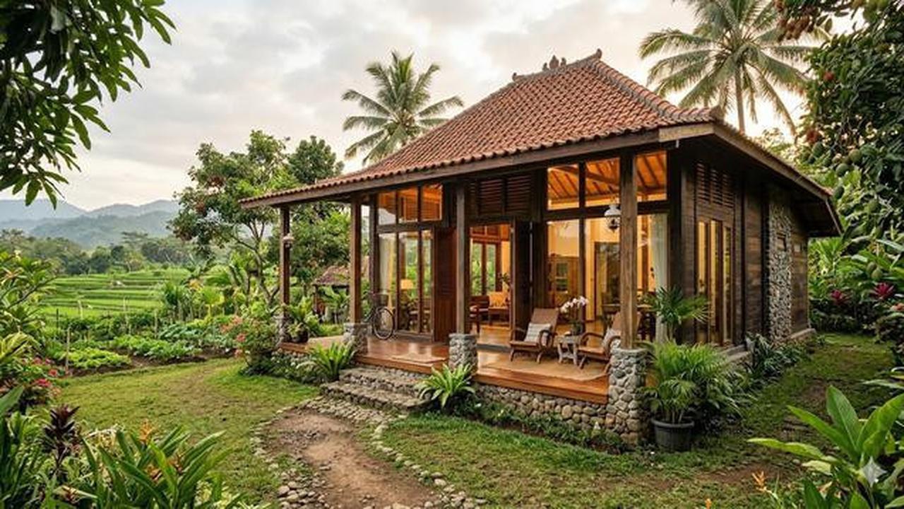 7 Desain Rumah yang Cocok dengan Lingkungan Pedesaan, Nyaman dan Menyatu dengan Alam