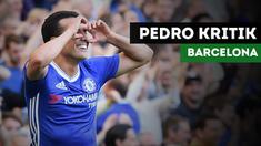 Pedro Rodriguez miliki kritik untuk mantan klubnya, Barcelona.